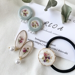 SALE/アリッサムレジンピアス/イヤリング&ヘアゴム３点セット