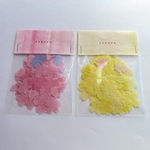 透けるペーパーフレーク桜200枚！ピンク・黄色系