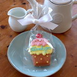 カップケーキ Thank you ドット