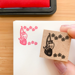 ととまいはんこ【いちご狩りの枠】バレットジャーナル、日記、手帳をもっと可愛く🍓