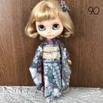 No.90 アイシードール　ネオブライス振袖　辻ヶ花柄金彩しぼり