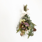 ドライフラワー スワッグ