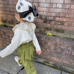 オシャレさんの　オメカシサルエルパンツ  