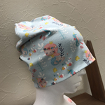 【ケア帽子】スムースニット帽　　内側:吸汗速乾　抗菌　消臭加工