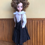 リカちゃん服＊肩ベルト風サススカート