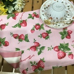 ⭐️pinky様専用⭐️【再5】イチゴ＆ストライプ❤️25×35ランチョンマット幼稚園保育園