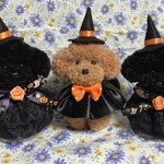 raraririruna様専用　おすわりトイプードル　ハロウィンバージョン　（ドレス＆マントセット）