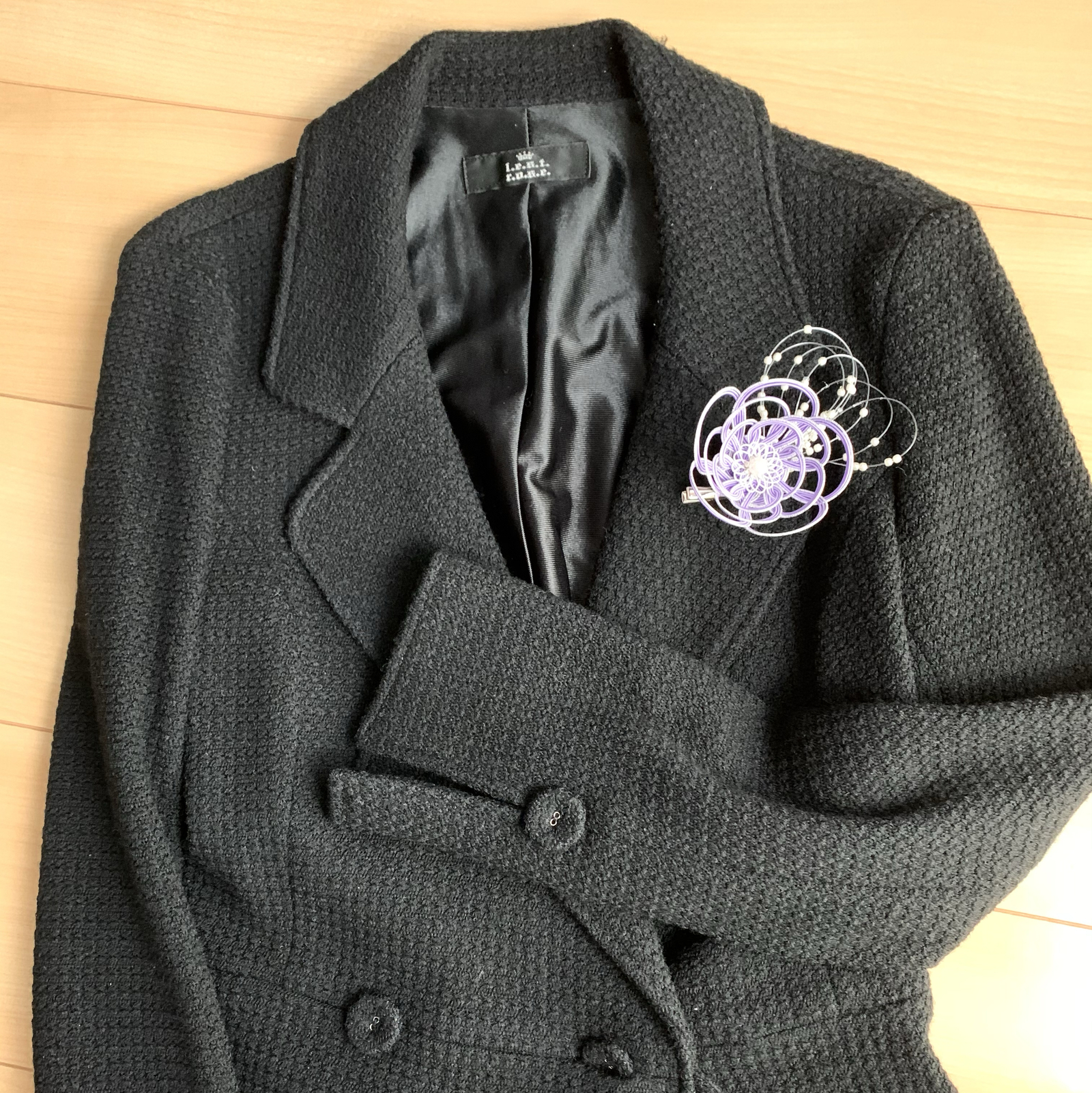 卒業式・入学式に♪八重梅コサージュ(完売の為受注制作)
