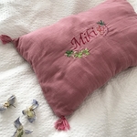 【再販】ベビー枕⭐︎クッション　名前刺繍入り♛ 