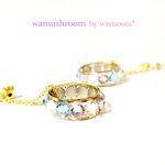 Jewel Ring ピアス☆ストーンが瞬くリングピアス/イヤリング