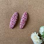 お値下げ♪ ♡送料無料♡ 花柄ペアぱっちんピン