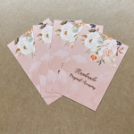 ★NEW★ 厚＊名入れ無料＊ピンクローズ