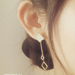 Square Swing Pierce/Earring
