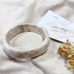 white marble バングル