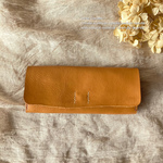 春財布♪　キャメルヌメ革の長財布　(trois3)