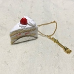 いちごのショートケーキ　キーホルダー