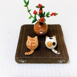 南天とねこ