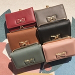 ミニ財布 レディース 三つ折り コンパクト ガマ口 小銭入れ 人気 かわいい 短財布開運財布 
