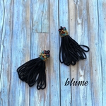 2pcs)【タッセル】oriental lillian tassel #BK