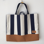 しましまバッグ＆上履き入れ＊キャメル＊yuu様専用
