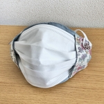 不織布マスクインナー（ピンクのお花）