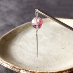 天然石 桜のかんざし 和装にも！[数量限定]
