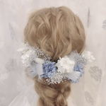再販✨ヘッドドレス★ウエディング★ナチュラル★ガーデン★結婚式★花嫁★卒業式★ヘアアクセサリー★ヘッドパーツ★マタニティフォト★成人式