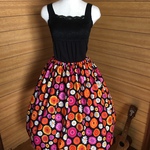 ✴︎USAコットン✴︎Flowers✴︎ボリュームスカート✴︎