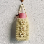 【sale】春夏用消毒液ホルダー⭐︎くりーむ