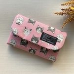 蛇腹カードケース☆猫　ピンク