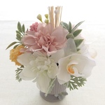 小さな真珠の涙   (仏花ミニ)        造花、仏壇、お供え、お盆、お彼岸