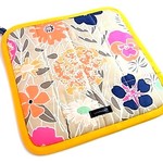 鍋しき『Splendid flowers』（brown）