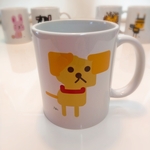 ほっこりマグカップ　いぬ
