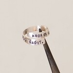 lingua latina　　　フリーサイズシルバーリング silver925 ◼pivo◼1346