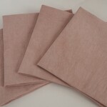 【ベンガラ染め晒：紫陽花】刺し子、マスク作りなどに　