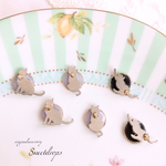 選べる猫ピアス／イヤリング/ノンホールピアス