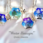 【A】*Winter Hexagon*°ネックレス