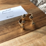 front open ring gold