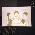 お誕生日カード