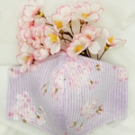 87 ☆お洒落桜☆ハンドメイド立体マスク【大人用】ノーズワイヤー入り
