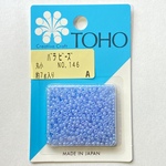 TOHO　ミルキーブルー　丸小　バラビーズ　No.146 約7g×2個セット