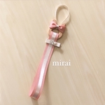 ヘアアクセサリーホルダー🐰うさぎ　ぴんく