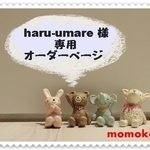 haru-umareさま専用オーダーページ