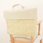 ✴︎防災頭巾カバー✴︎小学生✴︎入学準備✴︎お花柄✴︎おしゃれな背もたれタイプ✴︎補強済み