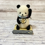  羊毛フェルト 招きパンダさん🐼