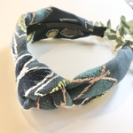 《再販》ミナペルホネンஐ  sky flower ノットディテールカチューシャ  ｡:°ஐ