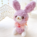ラベンダー色のうさぎさん