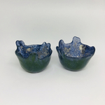 （No.229）変わりすぎた青とプラチナと緑の鉢