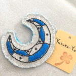 ＊月の刺繍ワッペン＊【在庫限り】