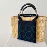  tiny bag *⚮* tambourine navy×green *⚮*